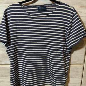 Saint James x Jenni Kanye Nautical Linen Tee - Size M